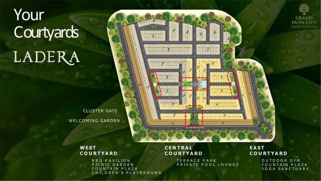 Siteplan Cluster Ladera