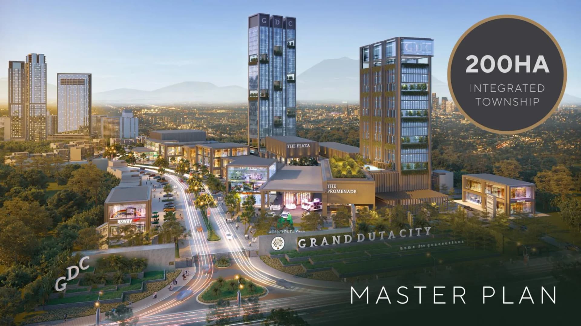 Akses Utama Lokasi Grand Duta City Parung