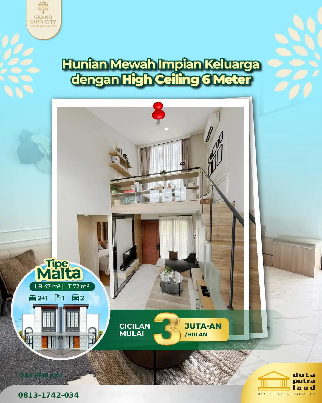 Tipe Malta 47 Cluster Ladera
