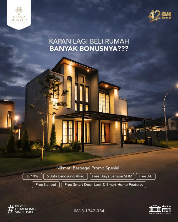 Harga Promo Grand Duta City South of Jakarta Parung