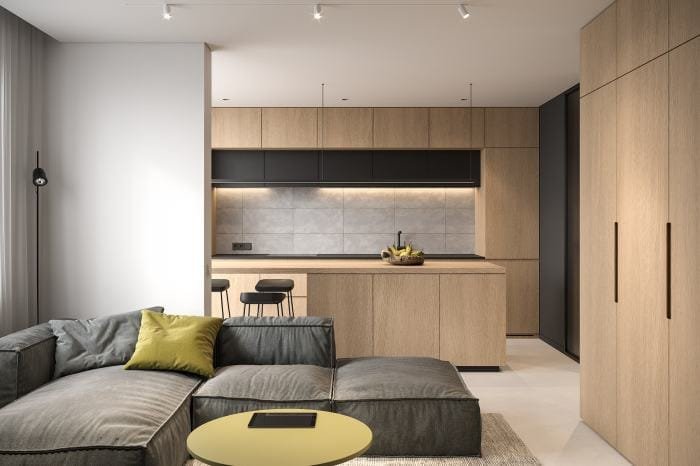 Apartemen untuk keluarga kecil