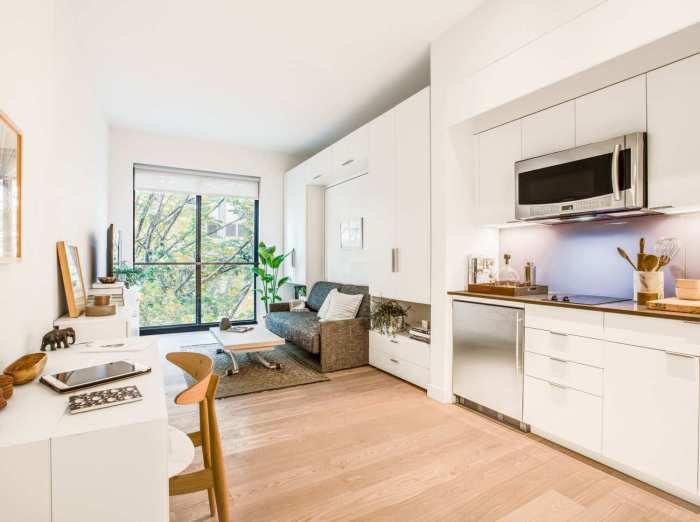 Desain apartemen studio minimalis